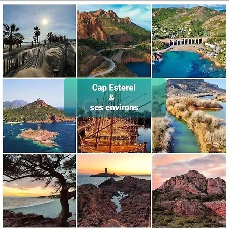 Апартаменты P2 Village Club Cap Esterel Vue Golf Et Mer, Piscine Chauffee *